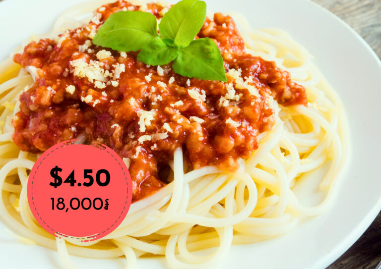 Bolognese Spaghetti