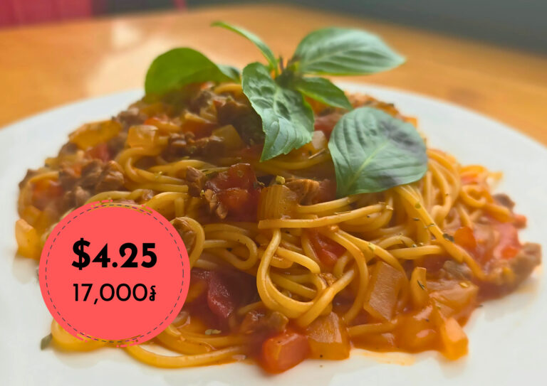 Tomato Basil Spaghetti