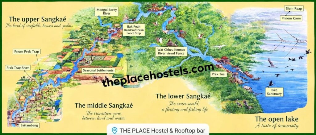 Battambang to Siem Reap by Boat