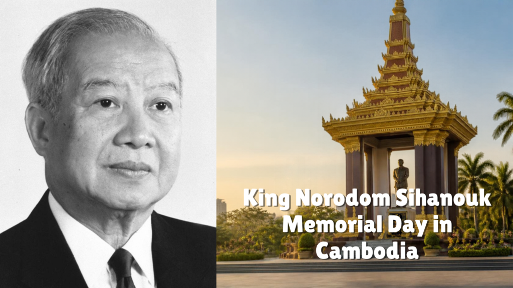 King Norodom Sihanouk Memorial Day in Cambodia